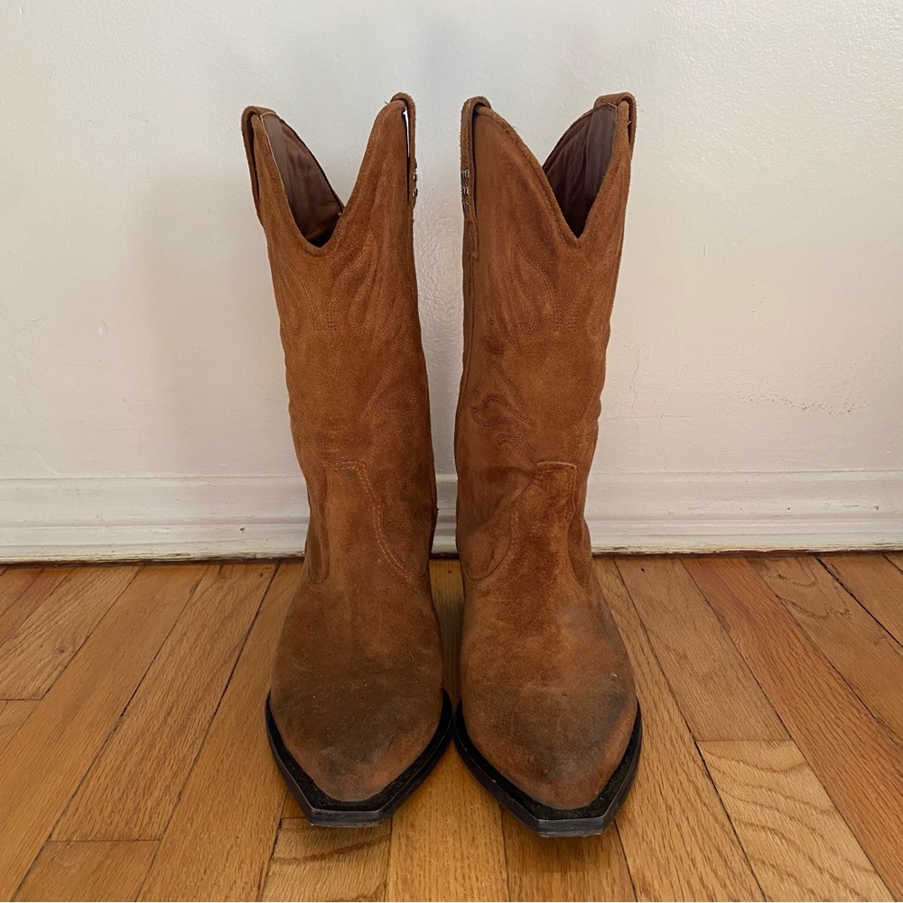 Ginebra Suede Western Boots